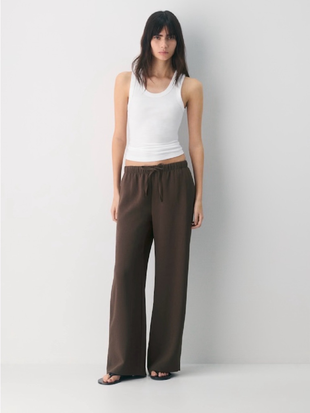 Aritizia The Lodge Pant - Crepette (Mocha Brown)